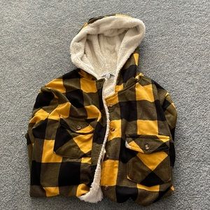 fleece lined hoodie lightweight flannel